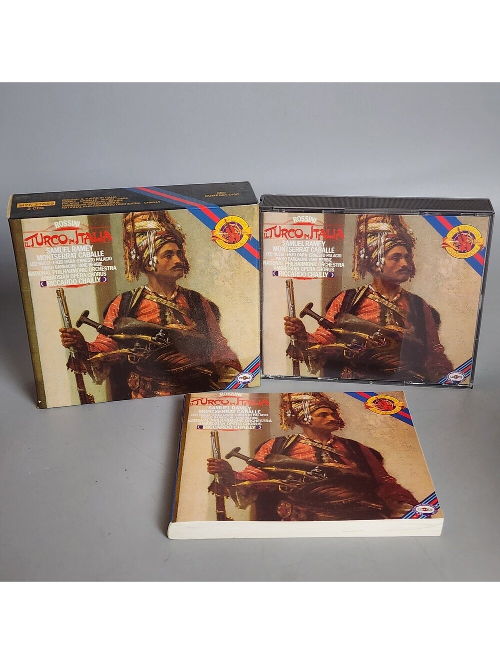 Rossini Il Turco in Italia 2 CD Set M2K 37859 Samuel Ramey Montserrat Caballé